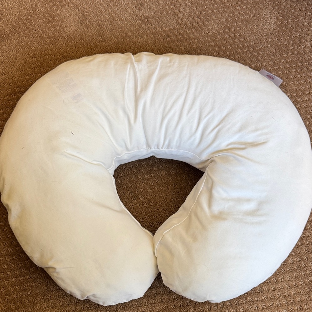 Boppy Cream U-Shaped Nursing Pillow